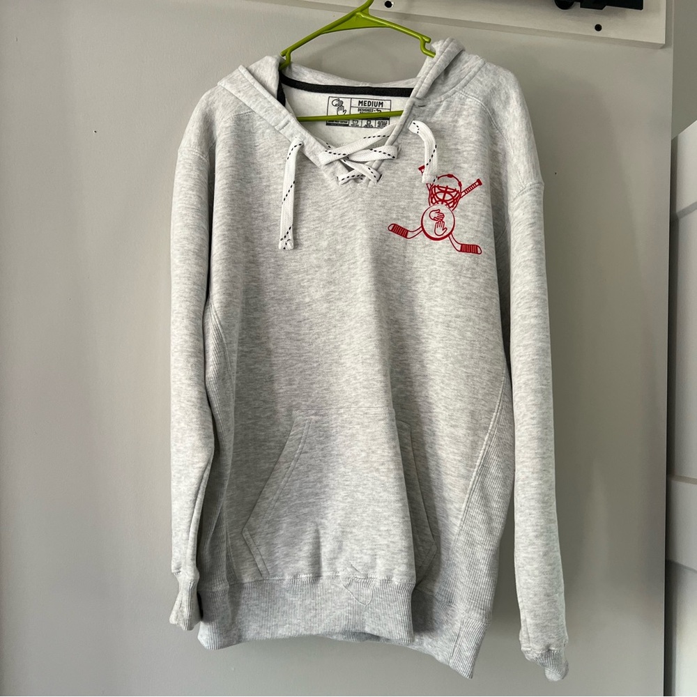 Detroit Red Wings hoodie with lace strings